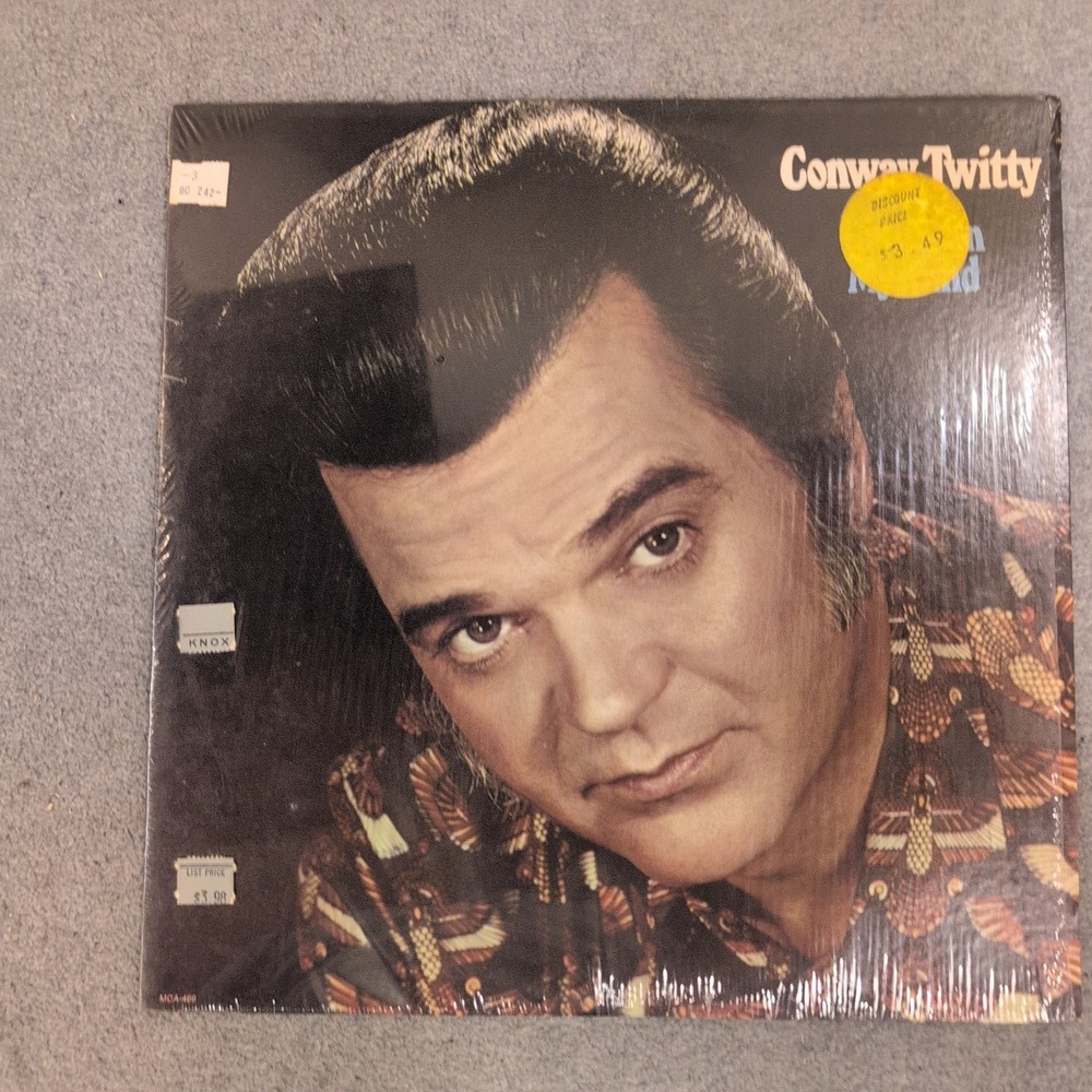 Conway Twitty Linda On My Mind Vinyl LP MCA-469 Country Record 1975 - Picture 1 of 2